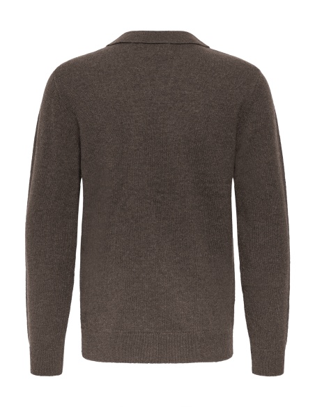 Pull Marron BHBRANKO BLEND - 7 | HAUTS