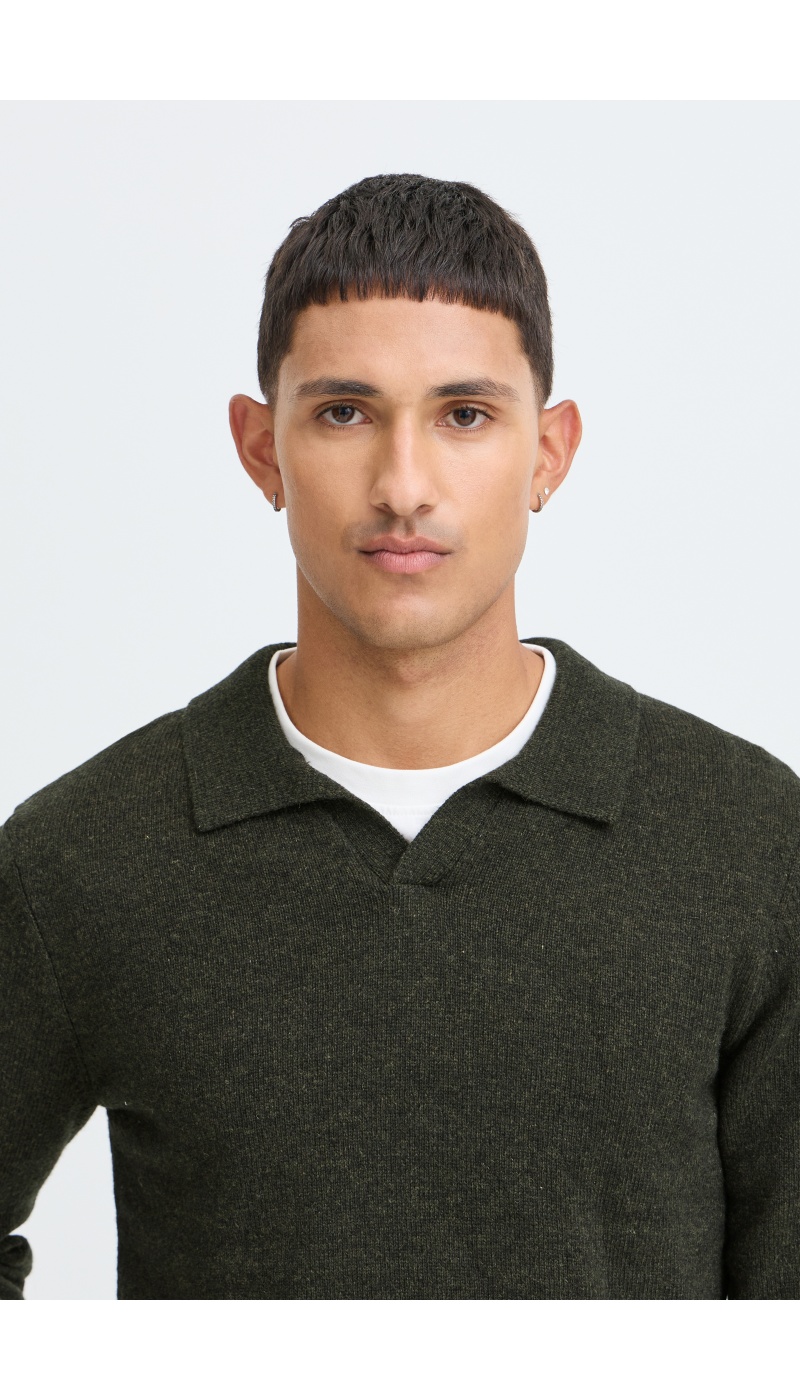 Pull Kaki BHBRANKO BLEND - 4 | HAUTS
