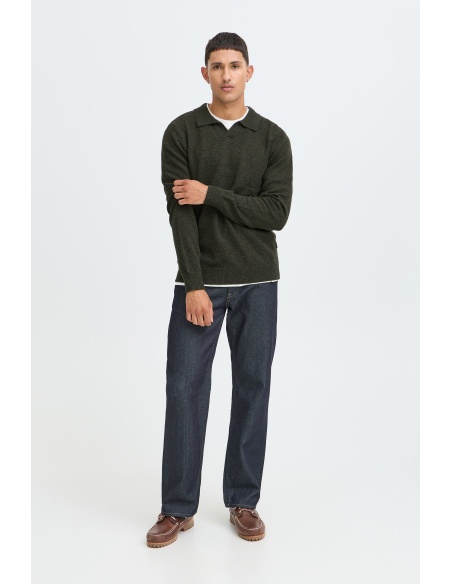 Pull Kaki BHBRANKO BLEND - 1 | HAUTS
