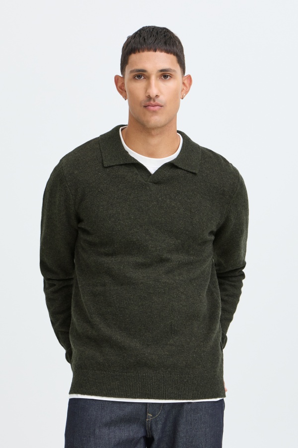 Pull Kaki BHBRANKO BLEND - 1 | HAUTS 2