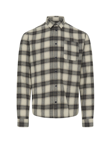 Chemise Carreaux Noire BHCLAUS BLEND - 6 | TOPS