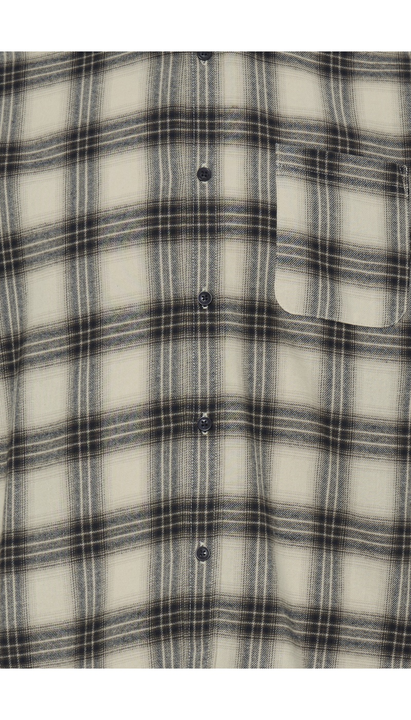 Chemise Carreaux Noire BHCLAUS BLEND - 5 | HAUTS
