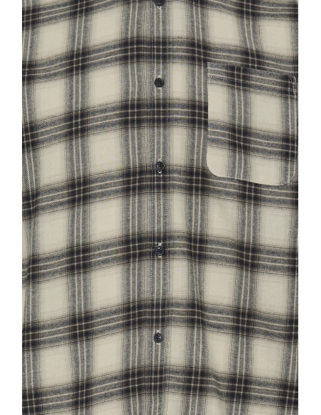 Chemise Carreaux Noire BHCLAUS BLEND - 5 | HAUTS