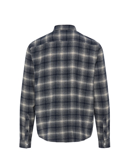 Chemise Carreaux Ecru Marine BHCLINT BLEND - 7 | TOPS
