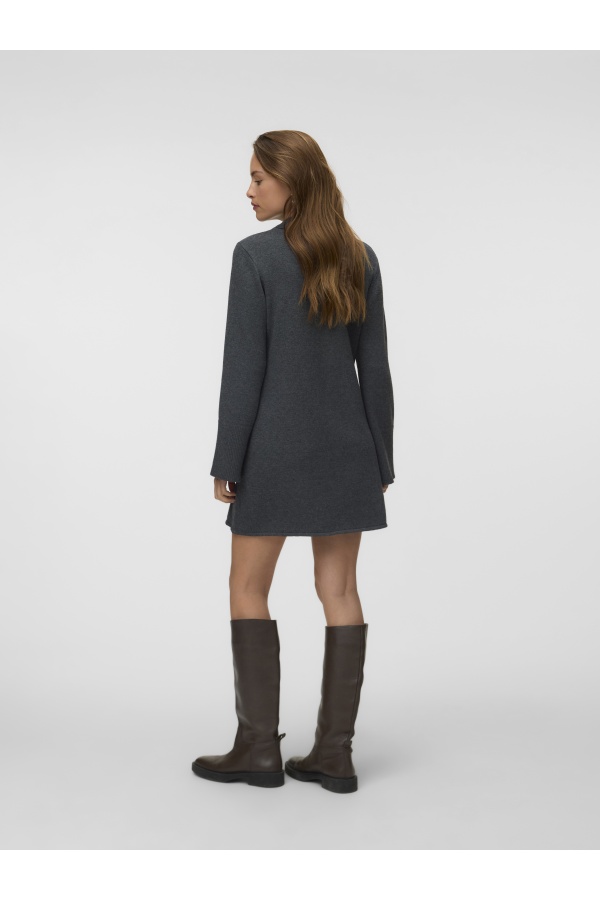 Robe Polo Dark Grey melange AWDIANNA Vero Moda - 1 | FEMMES 2