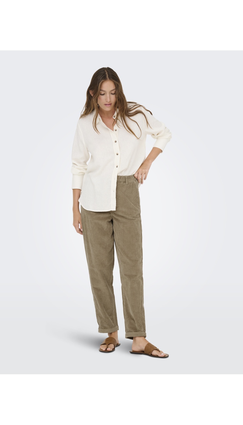 Pantalon velours Weathered ONLFLORA Longueur 30 ONLY - 1 | RUNTER