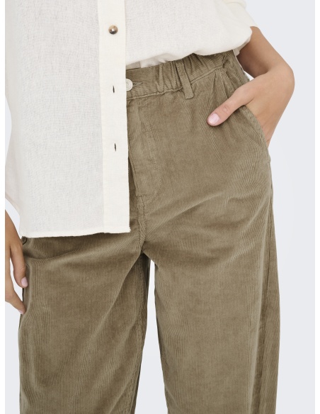 Pantalon velours Weathered ONLFLORA Longueur 32 ONLY - 4 | BAS