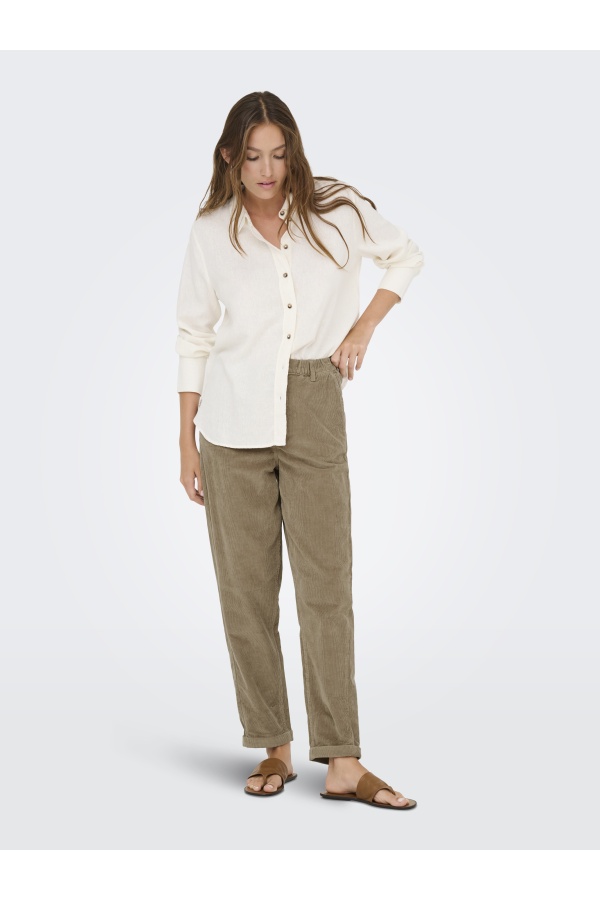 Pantalon velours Weathered ONLFLORA Longueur 32 ONLY - 1 | ABAIXO