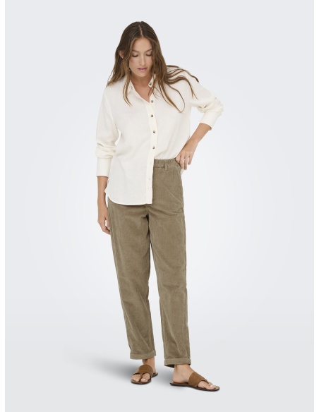 Pantalon velours Weathered ONLFLORA Longueur 32 ONLY - 1 | BAS