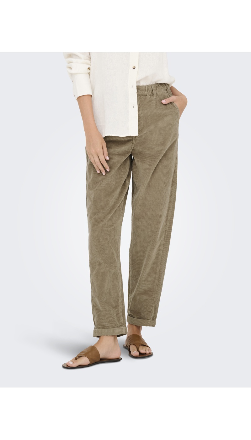 Pantalon velours Weathered ONLFLORA Longueur 32 ONLY - 3 | BAS