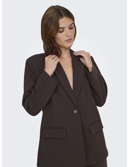 Blazer Coffee Bean ONLLINDA ONLY - 4 | FEMMES