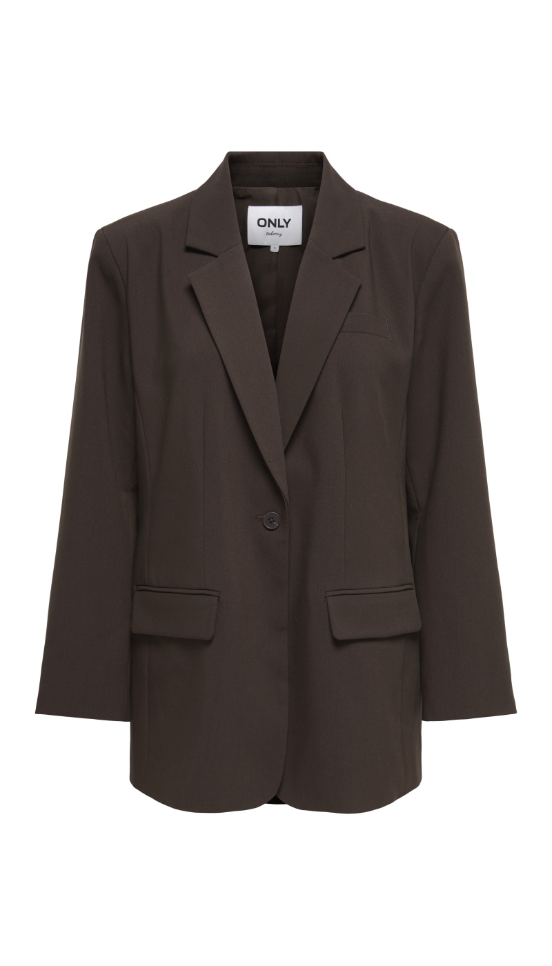 Blazer Coffee Bean ONLLINDA ONLY - 6 | FEMMES