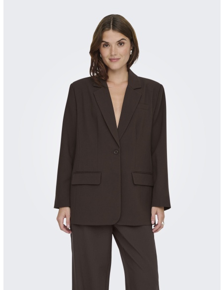 Blazer Coffee Bean ONLLINDA ONLY - 3 | FEMMES