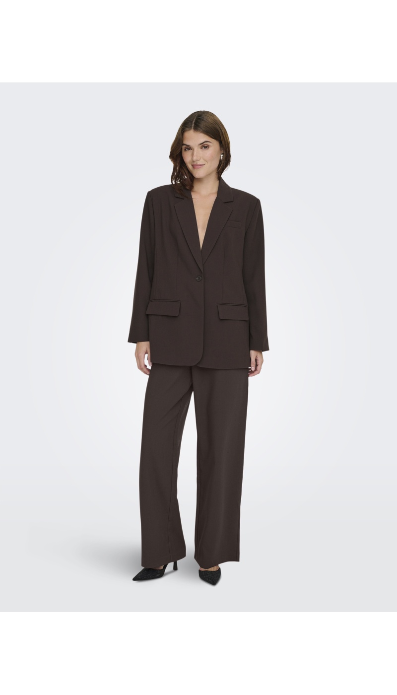Blazer Coffee Bean ONLLINDA ONLY - 1 | FEMMES