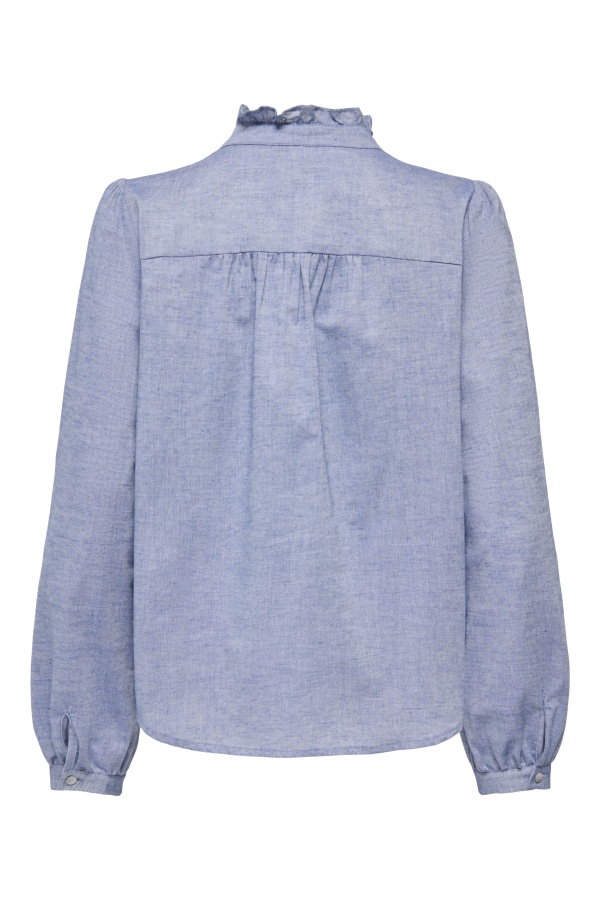 Chemise Glitter Medium Bleu ONLAMIRA ONLY - 2 | TOPOS 2