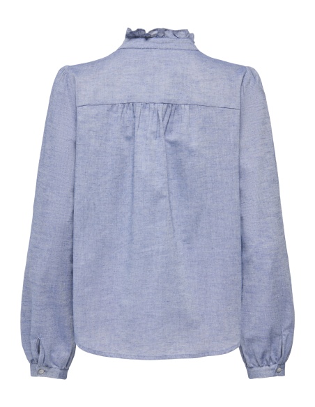 Chemise Glitter Medium Bleu ONLAMIRA ONLY - 1 | TOPOS