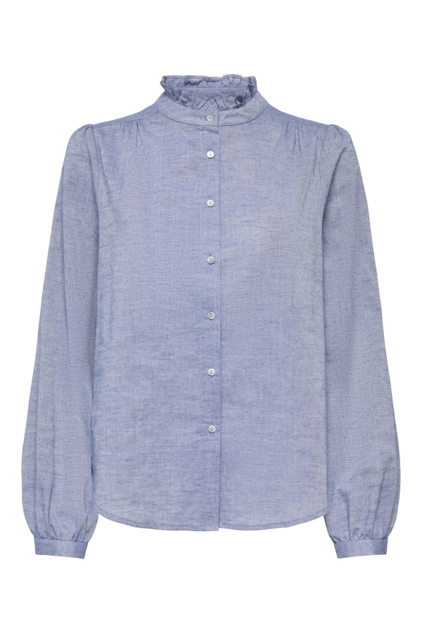 Chemise Glitter Medium Bleu ONLAMIRA ONLY - 2 | HAUTS