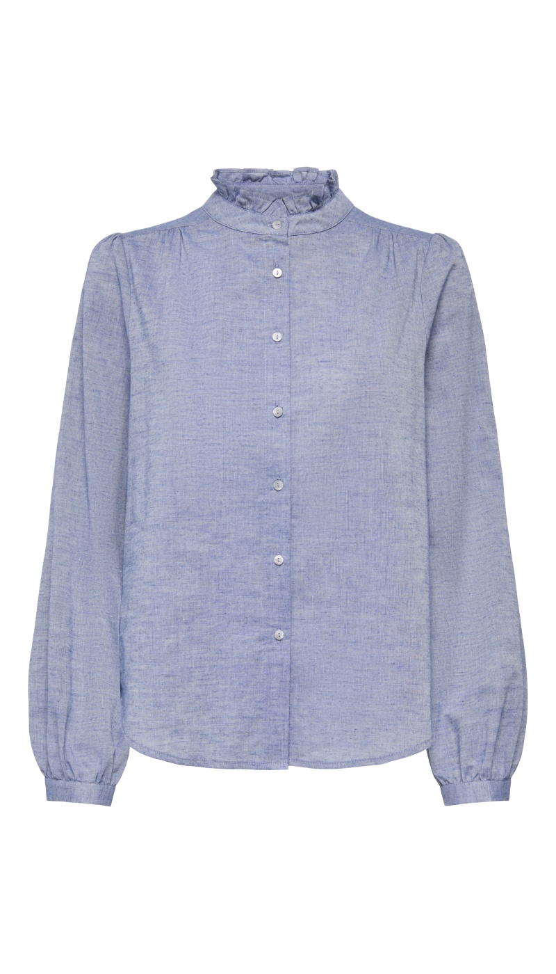 Chemise Glitter Medium Bleu ONLAMIRA ONLY - 2 | HAUTS