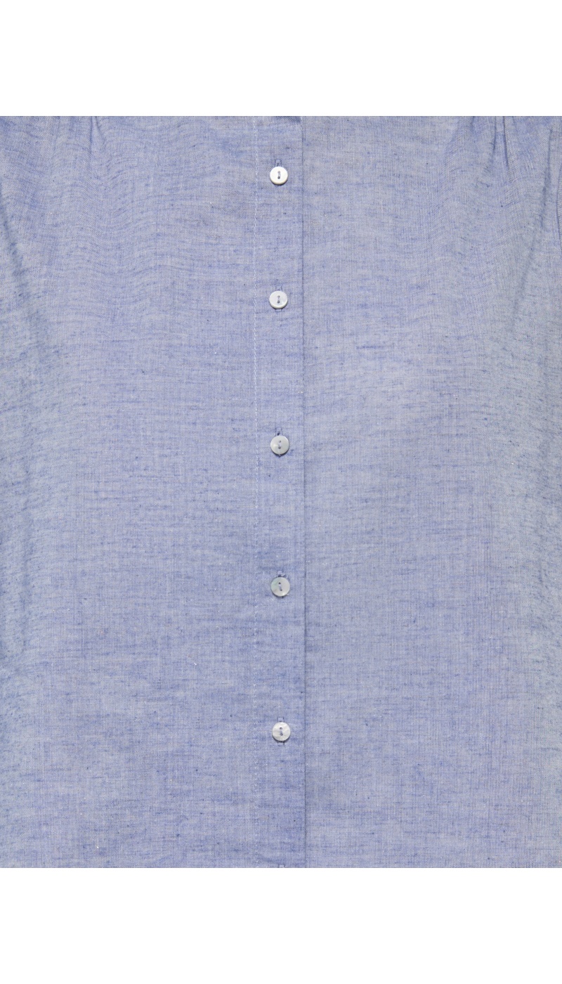 Chemise Glitter Medium Bleu ONLAMIRA ONLY - 3 | HAUTS