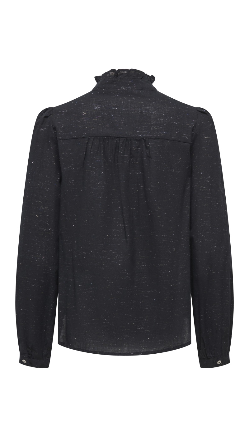 Chemise Glitter Black ONLAMIRA ONLY - 7 | HAUTS
