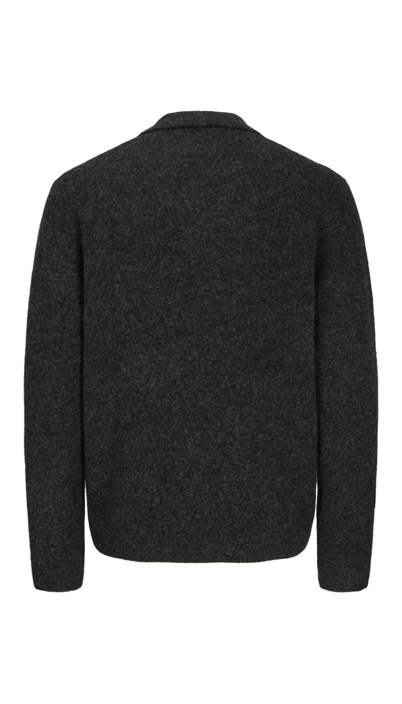 Gilet Medium Grey Melange JPRBLASIMON Jack&Jones - 4 | HAUTS
