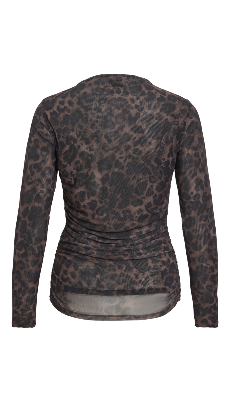 Top Léopard Coffee Bean VIFUNDA VILA - 5 | TOPOS