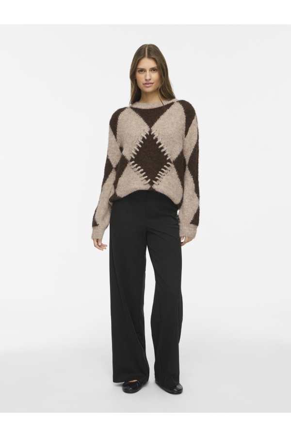 Pull Jacquard Natural Melange VITORA VILA - 1 | Bem-vindo