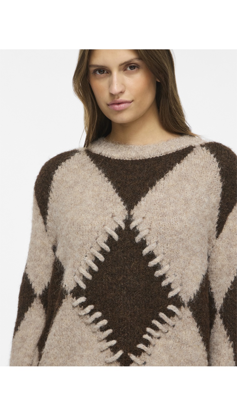 Pull Jacquard Natural Melange VITORA VILA - 3 | Bem-vindo