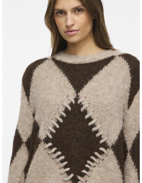 Pull Jacquard Natural Melange VITORA VILA - 3 | Bem-vindo