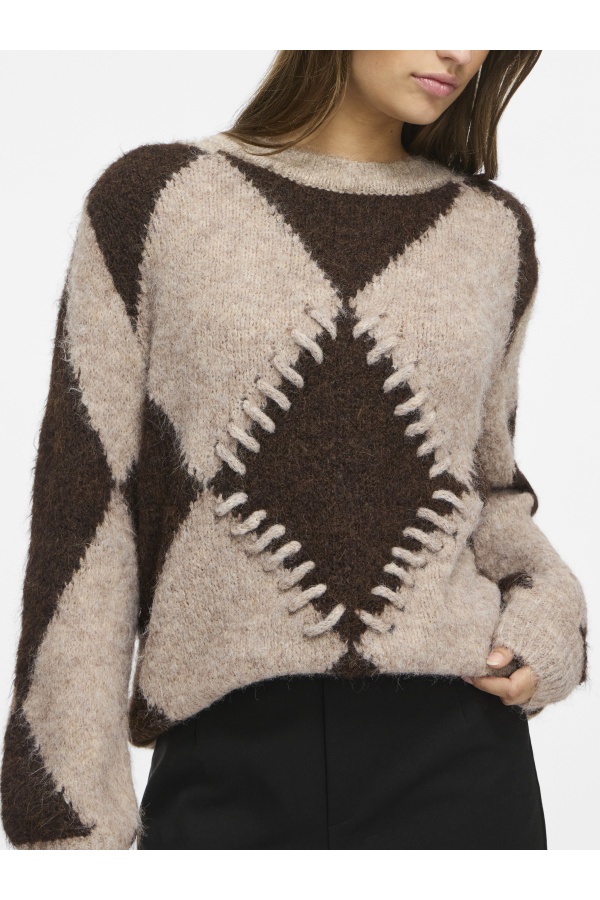 Pull Jacquard Natural Melange VITORA VILA - 1 | Bem-vindo 2