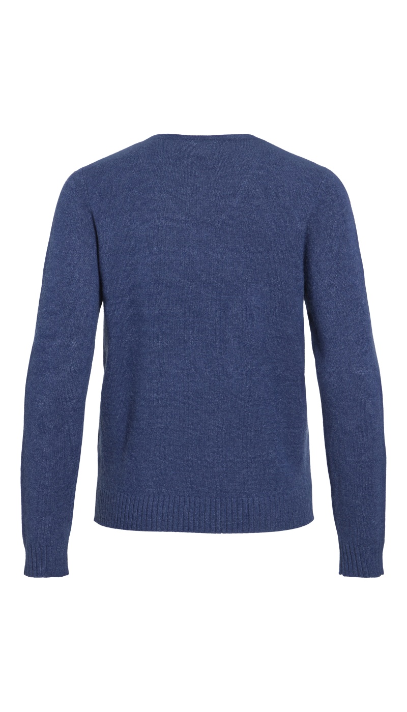 Pull Maille Navy Peony VIRIL VILA - 2 | TOPOS