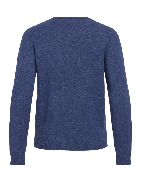 Pull Maille Navy Peony VIRIL VILA - 2 | TOPOS