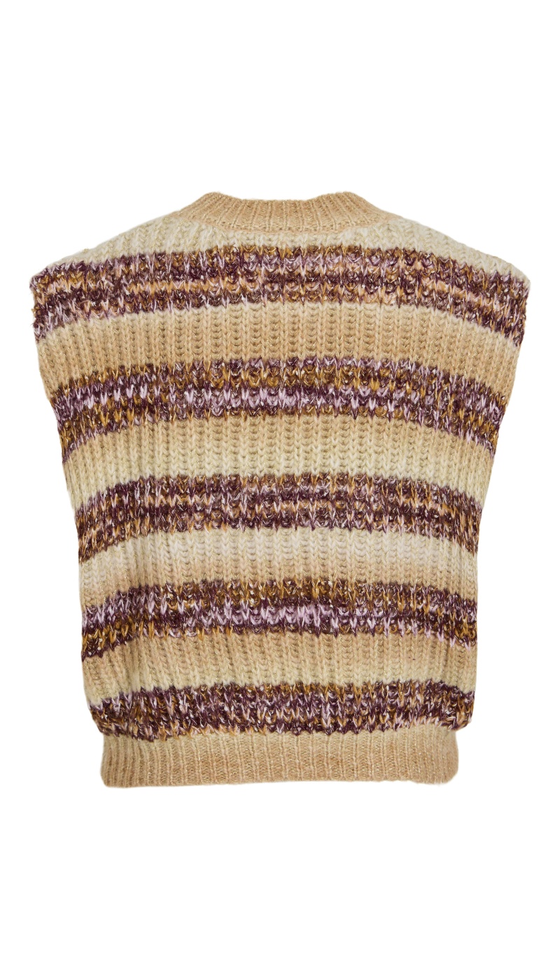 Pull Super Light Natural Melange VIBELVINA VILA - 2 | HAUTS