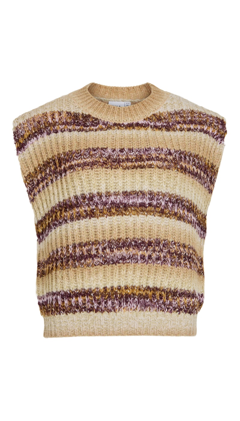 Pull Super Light Natural Melange VIBELVINA VILA - 1 | HAUTS