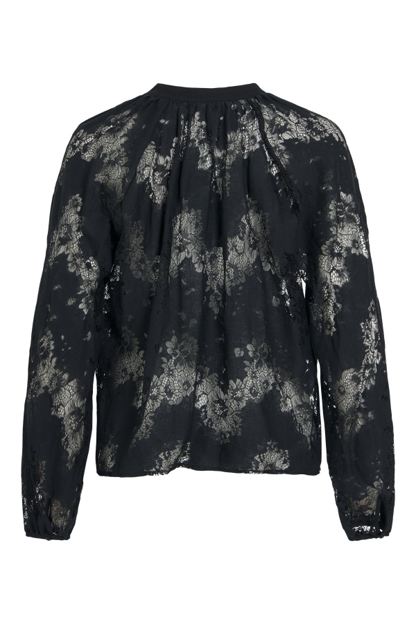 Chemisier Dentelle Black Beauty VILASIRA VILA - 1 | HAUTS 2