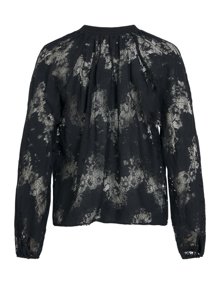 Chemisier Dentelle Black Beauty VILASIRA VILA - 2 | HAUTS