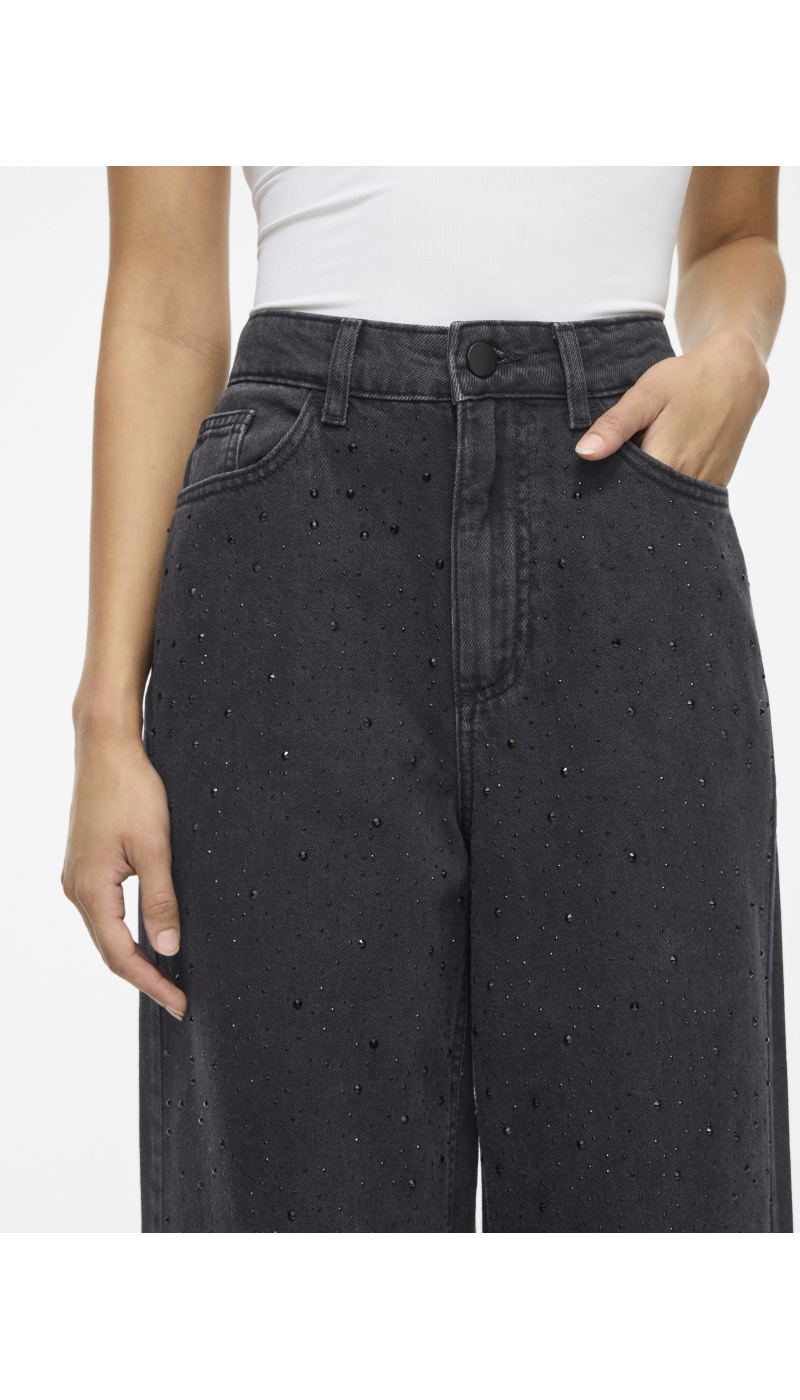 Jean Strass Black Denim VIFREYA VILA - 4 | BAS