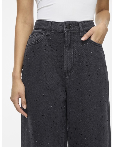 Jean Strass Black Denim VIFREYA VILA - 4 | ABAIXO