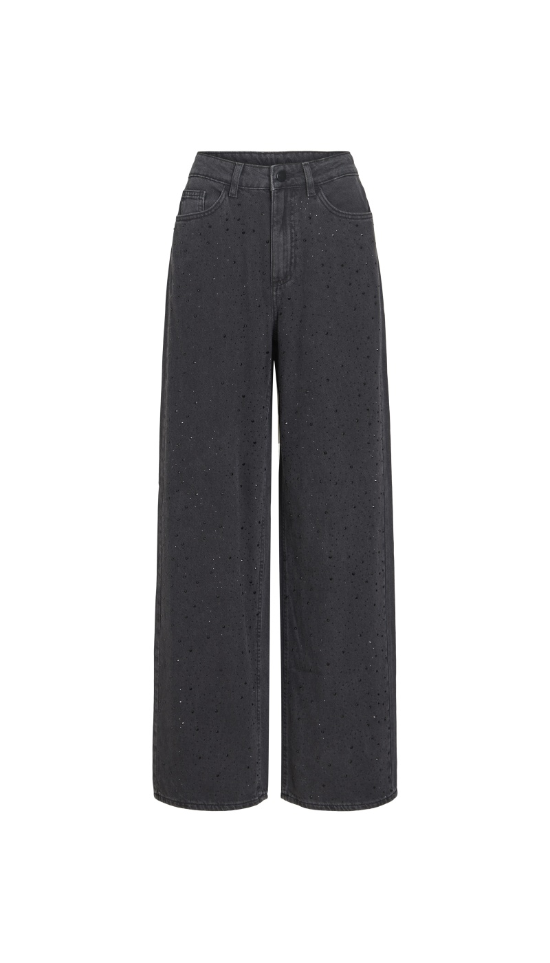 Jean Strass Black Denim VIFREYA VILA - 2 | BAS