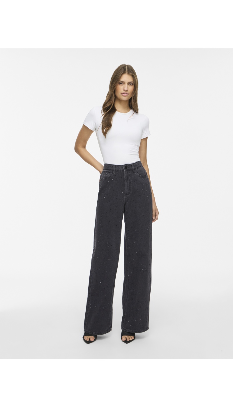 Jean Strass Black Denim VIFREYA VILA - 1 | ABAIXO