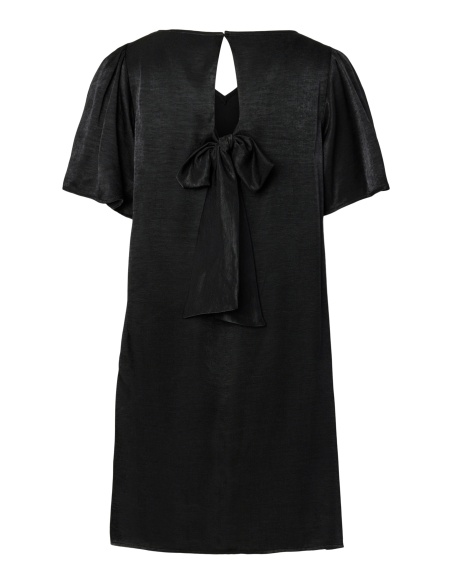 Robe Satiné Black PCEUNICE VILA - 2 | MULHERES