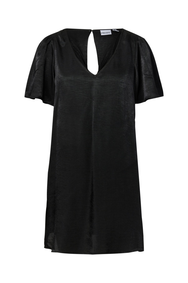 Robe Satiné Black PCEUNICE VILA - 1 | MULHERES