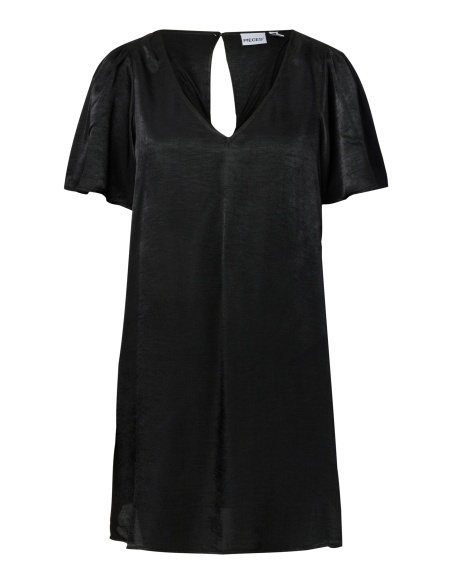 Robe Satiné Black PCEUNICE VILA - 1 | MULHERES