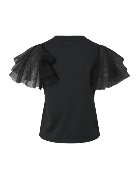 Top Tulle Black PCESTELLE VILA - 1 | HAUTS