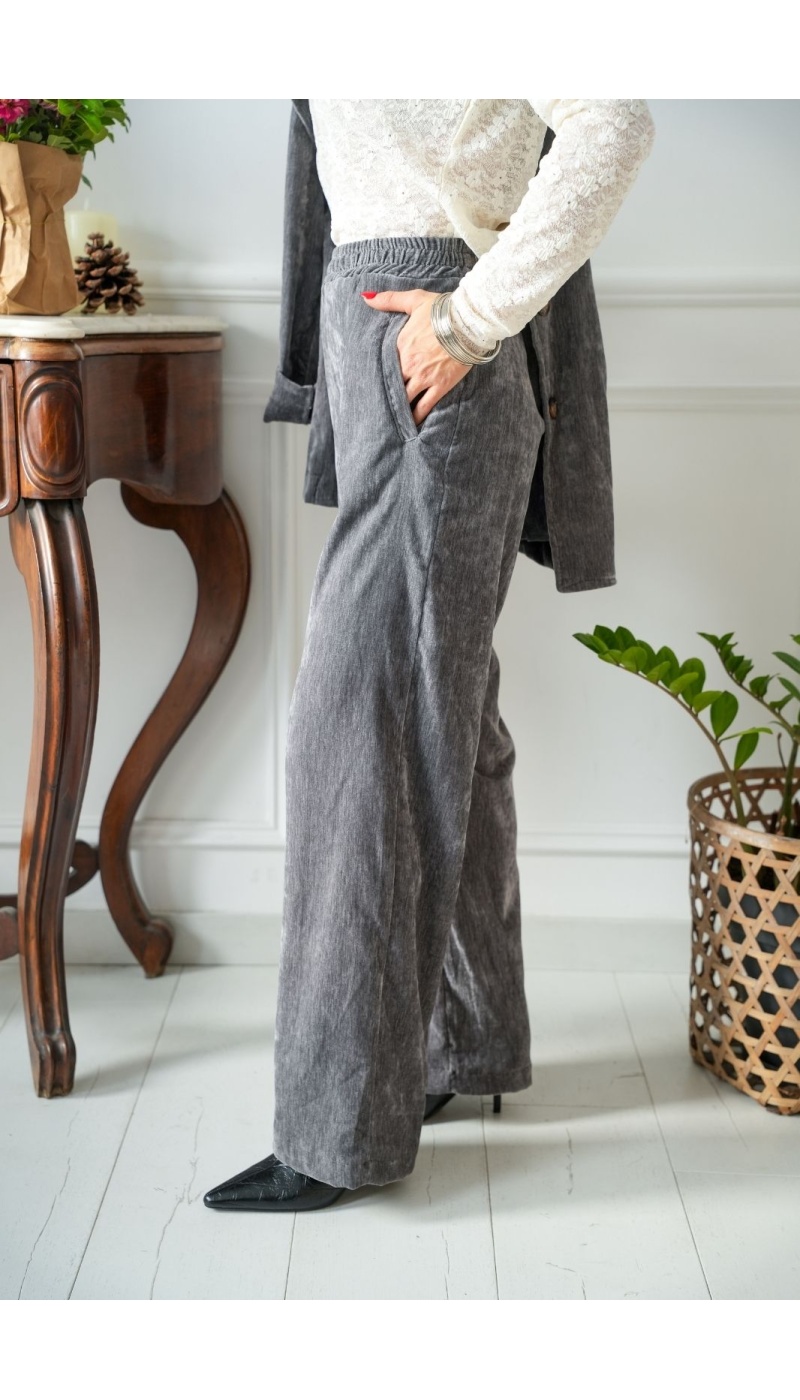 Pantalon Velours Gris Banditas PHELPS BANDITAS - 3 | Accueil