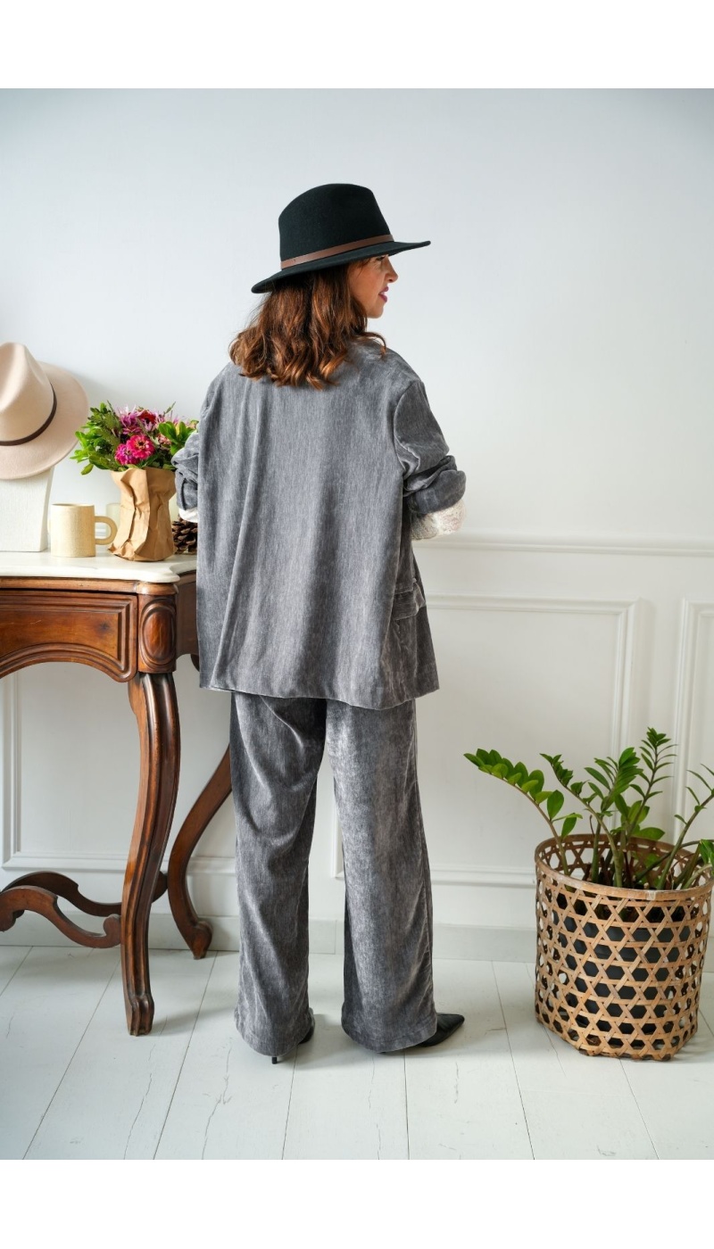 Pantalon Velours Gris Banditas PHELPS BANDITAS - 4 | Accueil