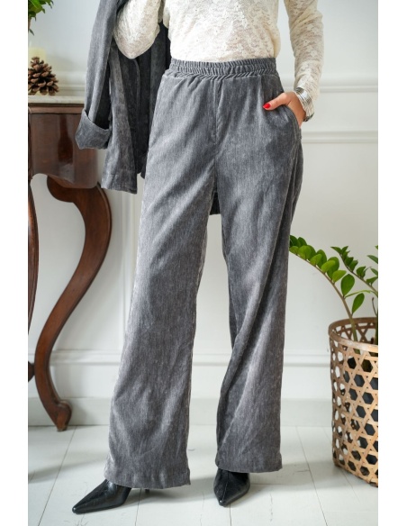 Pantalon Velours Gris Banditas PHELPS BANDITAS - 2 | Bienvenido