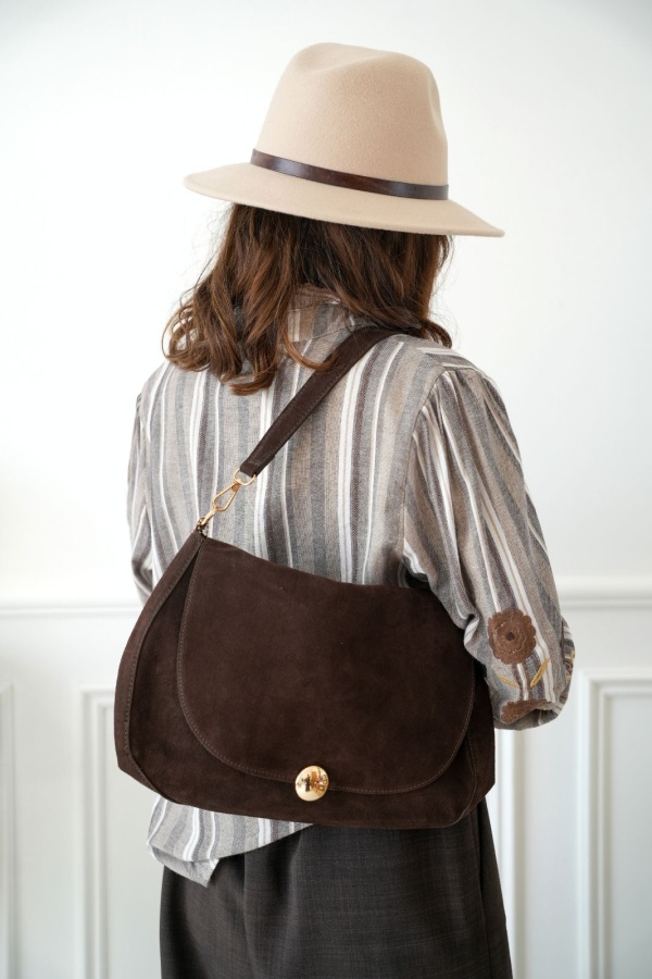 Sac Marron MERY Noho - 1 | Accueil