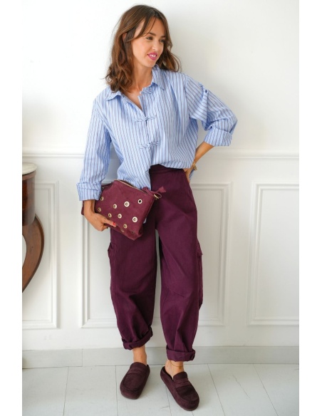 Pantalon Bordeaux JANE Noho - 3 | Accueil