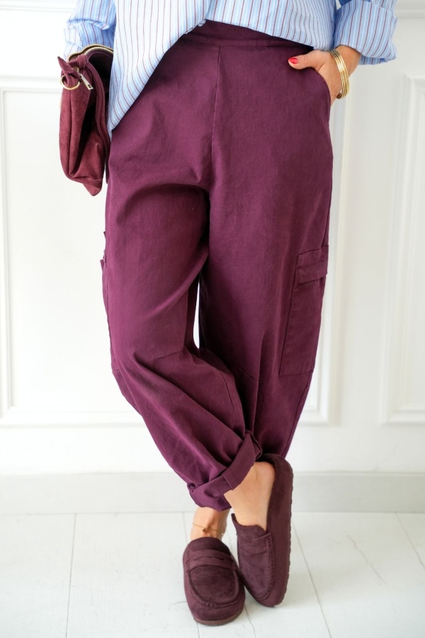 Pantalon Bordeaux JANE Noho - 3 | Accueil 2